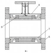 一種電磁流量計的無襯里測量頭的技術